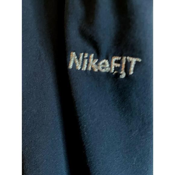 Nike Running Women Shorts Brief Insert Pockets Drawstring SZ L Navy Poly Spandex - Picture 4 of 11